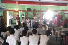 Eye check up for children at Arani Dec15