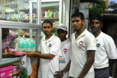 Flood relief work at Manali Near Chennai