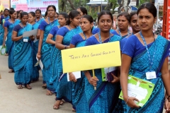 New Dandi MarchтАЭ on Save Nature for Future Organized By Gandhi World Foundation in Association with Puthiya Thalaimurai Tv at Pudukkottai